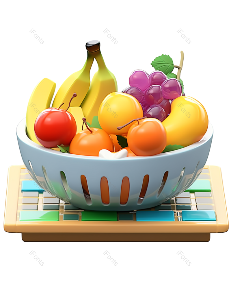 元素图片,树木元素,水果PNG,花草免抠素材